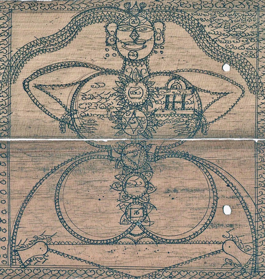 Mahadurga Yantra — Mother Opening Her Sat Chakra